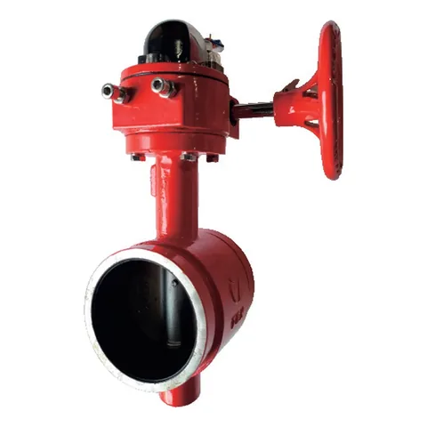 Grooved Butterfly Valve (1MPa)